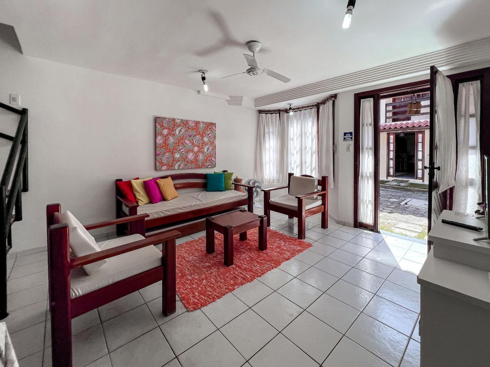 Holiday home Residencial Taperapua: Beachfront With Pool And High-speed Internet Porto Seguro