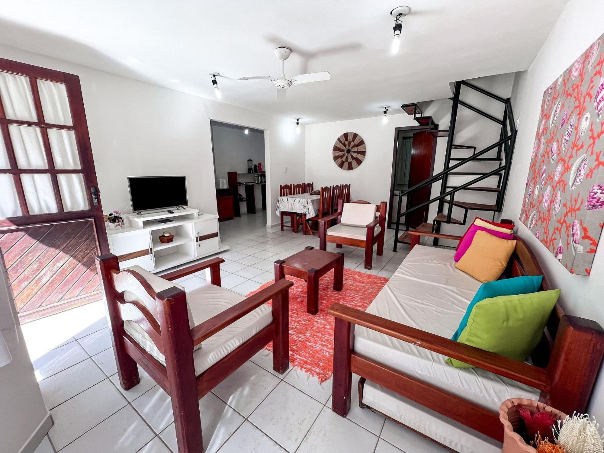 Holiday home Residencial Taperapua: Beachfront With Pool And High-speed Internet Porto Seguro